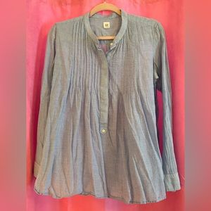 Pleated Gap Blouse